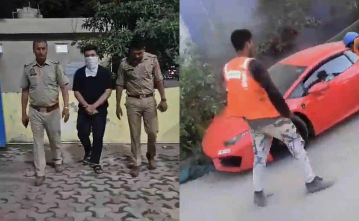 Lamborghini Was Speeding At 300 kmph, Claims Noida Crash Injured
