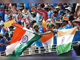 Team India Fans Show Strong Support Ahead Of Semi-Final Clash Against Australia