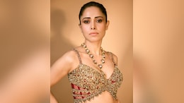 Nushrratt Bharuccha's Soft Smokey Eyes And Nude Lips Is An Ideal Festive Makeup Look