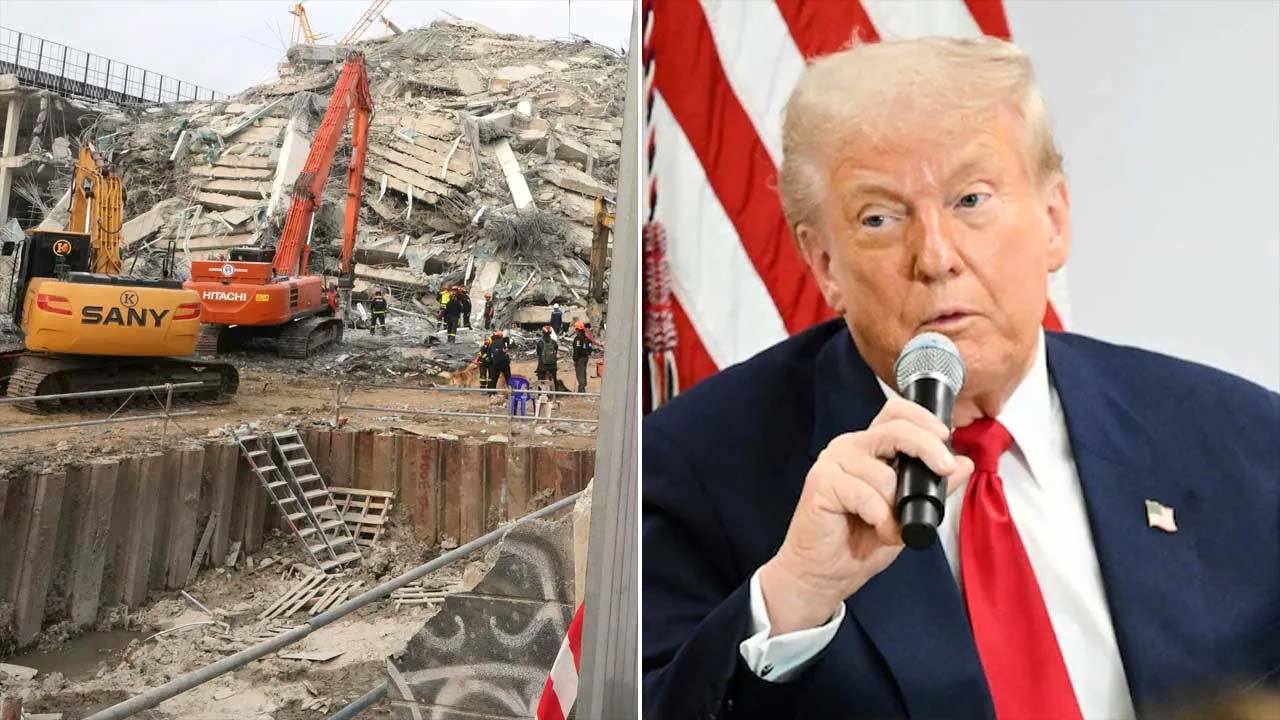 China Hand In Thailand Building Collapse? | Trump Threatens Iran | Russia Drone Attack