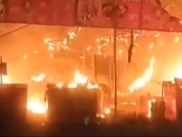 Rajasthan: जूस की शॉप पर लगी आग, लाखों का सामान जलकर राख; 15 दिन पहले खुली थी दुकान