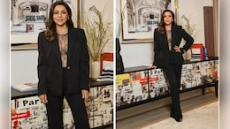 Gauri Khan Powers Through Stylishly In A Chic Black Pantsuit