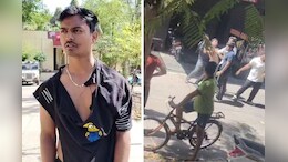 कोचिंग छात्र को मेस में रोटी मांगना पड़ा महंगा, मेस के बाहर जमकर हुई मारपीट; वीडियो वायरल