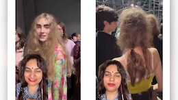 मॉडल के हेयरस्टाइल पर दिया ऐसा फनी रिएक्शन, लोग बोले- सोकर उठने के बाद ऐसे ही लगते हैं बाल
