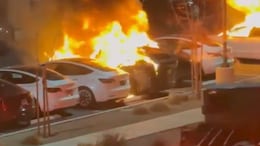 Tesla Cars Shot And Set On Fire In Las Vegas, Elon Musk Calls It ''Terrorism"