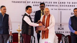 Assam Rifles Vacates Aizawl Land, Amit Shah Calls For Development