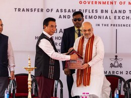 Assam Rifles Vacates Aizawl Land, Amit Shah Calls For Development Assam Rifles Vacates Aizawl Land, Amit Shah Calls For Development