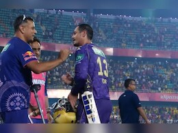 KKR vs RR: क्विंटन डी कॉक की पारी देख खुद को नहीं रोक पाए राहुल द्रविड़, चोटिल होने के बाद भी पहुंचे केकेआऱ बैटर से हाथ मिलाने KKR vs RR: क्विंटन डी कॉक की पारी देख खुद को नहीं रोक पाए राहुल द्रविड़, चोटिल होने के बाद भी पहुंचे केकेआऱ बैटर से हाथ मिलाने