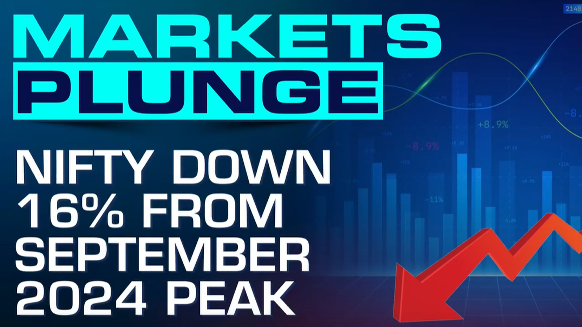 Sensex Tanks Over 350 Points As Donald Trump's Tariffs Rattle Markets Worldwide