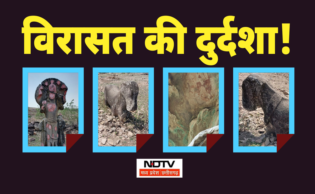 Sanchi: विरासतें बेहाल! सांची में बिखरी पड़ी हैं बेशकीमती पुरासंपदा, धरोहरों के संरक्षण पर उठे सवाल