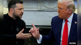 "Never Going To Be NATO Member": Trump on Ukraine's Volodymyr Zelensky