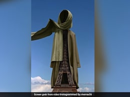Controversy Erupts In France Over An Ad Featuring Eiffel Tower Wearing A Hijab