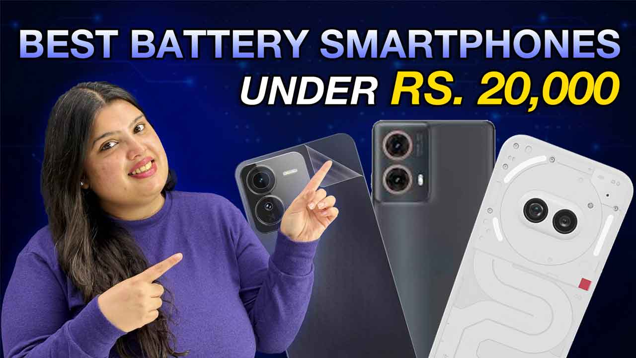 Best Smartphones Under Rs 20000 With Big Battery