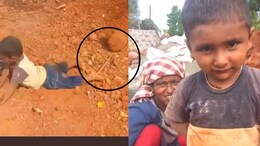 Emotional Video : मजूर आईचा जगण्यासाठीचा संघर्ष, पायाला दोरी बांधून बाळ शेतात; उपमुख्यमंत्र्यांचा मदतीचा हात