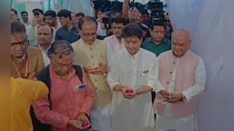 ग्वालियर में बनेगा 500 करोड़ की लागत से सुपर स्पेशियलिटी अस्पताल, भूमिपूजन में पहुंचे सिंधिया, शिवराज और तोमर