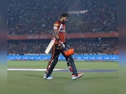 VIDEO: गुस्से पर काबू नहीं रख पाए नीतीश कुमार रेड्डी, लौटते दौरान किया कुछ ऐसा, वीडियो हुआ वायरल