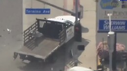 Video: Stolen Truck Driver's High-Speed Chase Ends In Crash In California