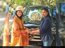 Zerodha Co-Founders Gift Rs 1.5 Crore Mercedes GLS To Their Mother: "My Sons Today..." Zerodha Co-Founders Gift Rs 1.5 Crore Mercedes GLS To Their Mother: "My Sons Today..."