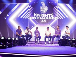 KKR Stars Assemble At The Knights Unplugged 2.0