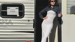 Hania Aamir's Street Style Fashion In A White Chic Dress Is Major Summer Goals