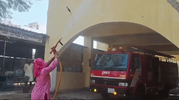 Sikar Court Fire: सीकर कोर्ट परिसर के सभागार में लगी भीषण आग, फर्नीचर सहित सामान जलकर हुआ राख