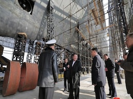 In A First, North Korea Unveils Nuclear-Powered Submarine In A First, North Korea Unveils Nuclear-Powered Submarine