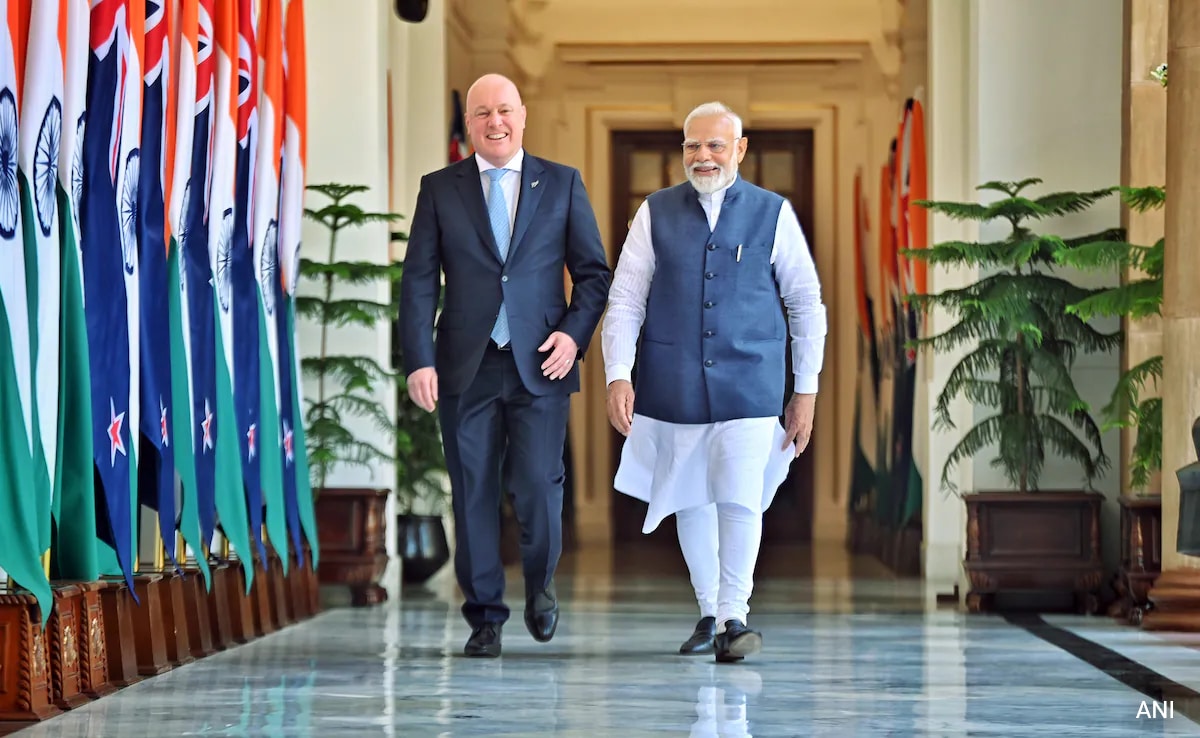 "Potential Gain For Exporters": New Zealand PM Lauds FTA With India