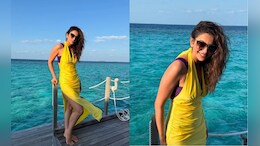 Rakul Preet Singh's Sunshine Yellow Beach Dress Shines Brighter Than A Sunny Day In Maldives