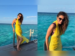 Rakul Preet Singh's Sunshine Yellow Beach Dress Shines Brighter Than A Sunny Day In Maldives Rakul Preet Singh's Sunshine Yellow Beach Dress Shines Brighter Than A Sunny Day In Maldives
