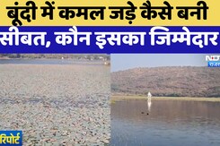 Bundi News: ऐतिहासिक Jaitsagar Lake पूरी तरह से कमल जड़ से जकड़ी, पानी हुआ मटमैला