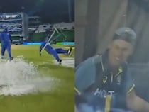 Watch: Australian Player, Commentators Cant Control Laugh Over Funny Fail During Champions Trophy Match