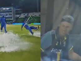 Watch: Australian Player, Commentators Can't Control Laugh Over Funny Fail During Champions Trophy Match