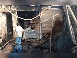 Market Aagjani: 6 दिनों के अंदर दूसरी बार खटखरी बाजार में भीषण आग,चार दुकानें जलकर खाक 