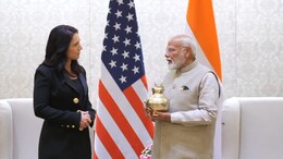 PM Modi, Tulsi Gabbard Meet Hours After India Flags Khalistani Terror To US
