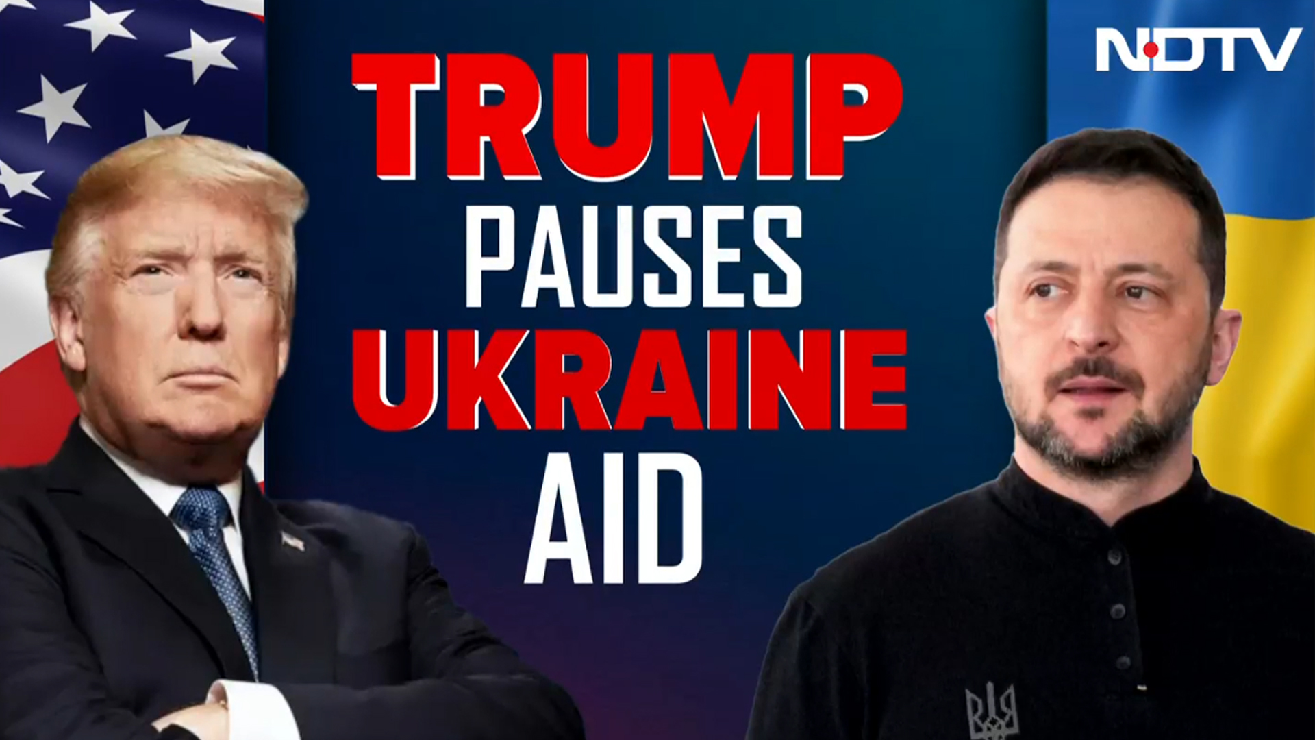 Donald Trump Cuts All US Aid To Ukraine After War Of Words With Zelensky
