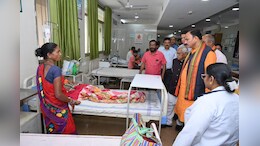 स्वास्थ्य मंत्री ने दुर्ग जिला अस्पताल का किया निरीक्षण, &nbsp;चिकित्सा स्टाफ की नियुक्ति के दिए निर्देश