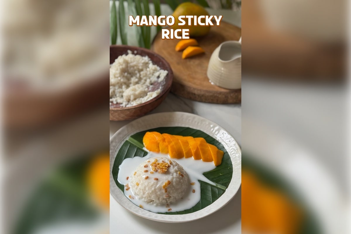 Sneha Singhi Upadhaya's Mango Sticky Rice: A Sweet & Creamy Delight