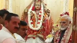 Watch: PM Modi Performs 'Ganga Aarti' At Uttarakhand's Mukhwa Temple