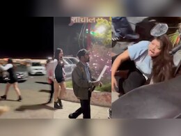 ढाबे पर खाने आए, फिर आपस में ही कर दी लात-घूंसों की बौछार, टल्ली युवक-युवतियों ने काटा बवाल