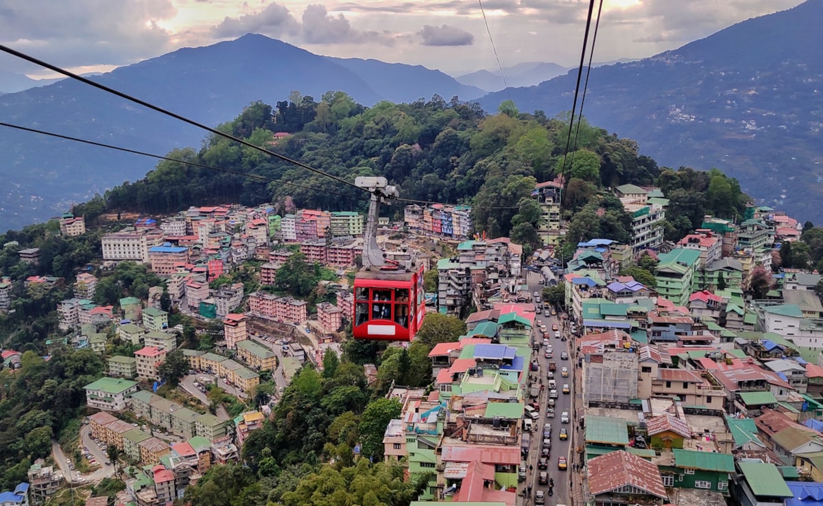 Gangtok Ropeway. Photo: iStock Gangtok Ropeway. Photo: iStock