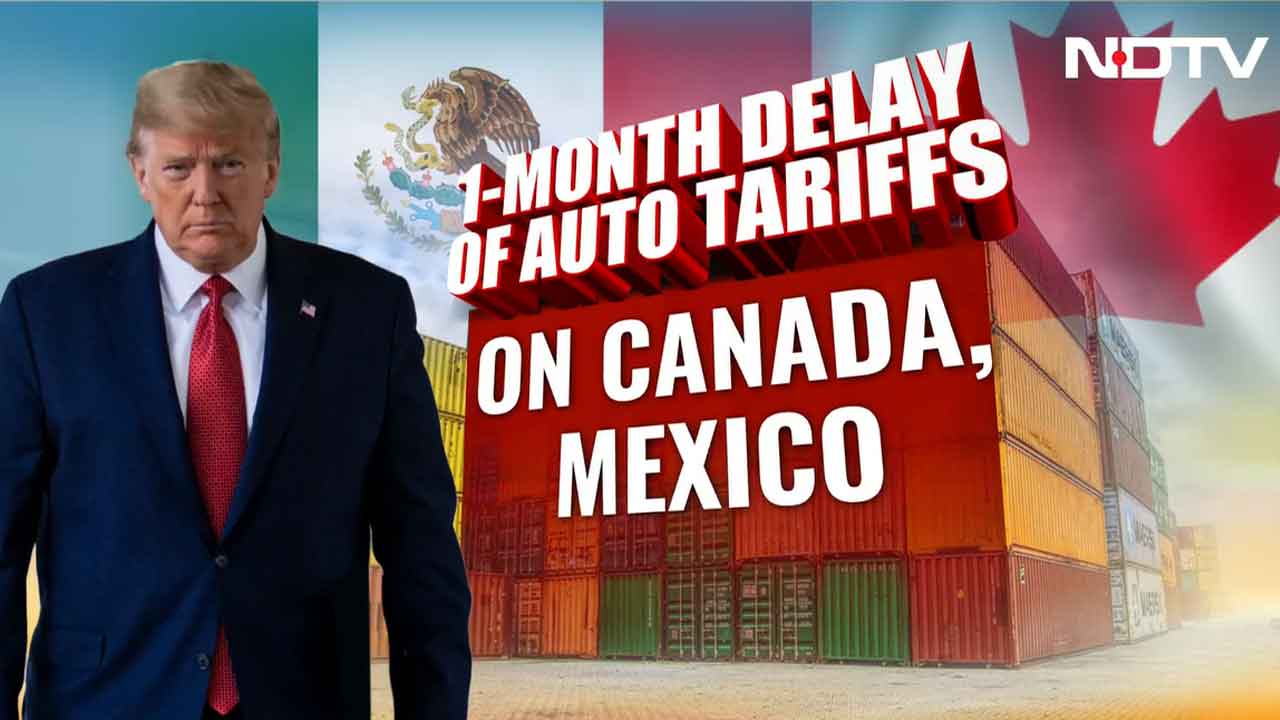 Tariffs On Cars From Mexico & Canada Delayed By 1 Month