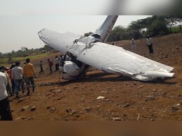 गुजरात के मेहसाणा जिले में ट्रेनर एयरक्राफ्ट दुर्घटनाग्रस्त, महिला पायलट हुई घायल