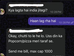 Woman Gets Day Off & Free Pizza For India vs New Zealand Final, Says "My Manager Is The Best!"