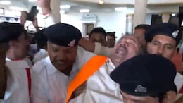 Video: Suspended Amid Honey Trap Row, Karnataka MLAs Carried Out By Marshals
