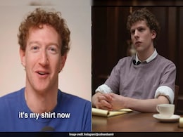 Zuckerberg Buys Rs 3.5 Lakh T-Shirt Worn By Jesse Eisenberg Playing Him In 'The Social Network' Zuckerberg Buys Rs 3.5 Lakh T-Shirt Worn By Jesse Eisenberg Playing Him In 'The Social Network'