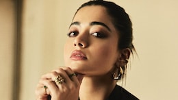 Rashmika Mandanna Exudes Elegance In Subtle Glam Makeup Topped With Sleek Bun