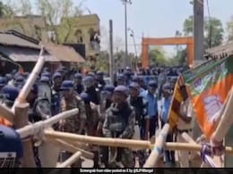 BJP Team Stopped From Visiting Clash-Hit Mothabari In West Bengal BJP Team Stopped From Visiting Clash-Hit Mothabari In West Bengal