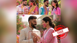 Fact Check: Truth Behind Photos Showing Virat And Anushka Playing Holi Before Champions Trophy Final