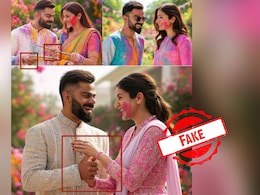 Fact Check: Truth Behind Photos Showing Virat And Anushka Playing Holi Before Champions Trophy Final Fact Check: Truth Behind Photos Showing Virat And Anushka Playing Holi Before Champions Trophy Final