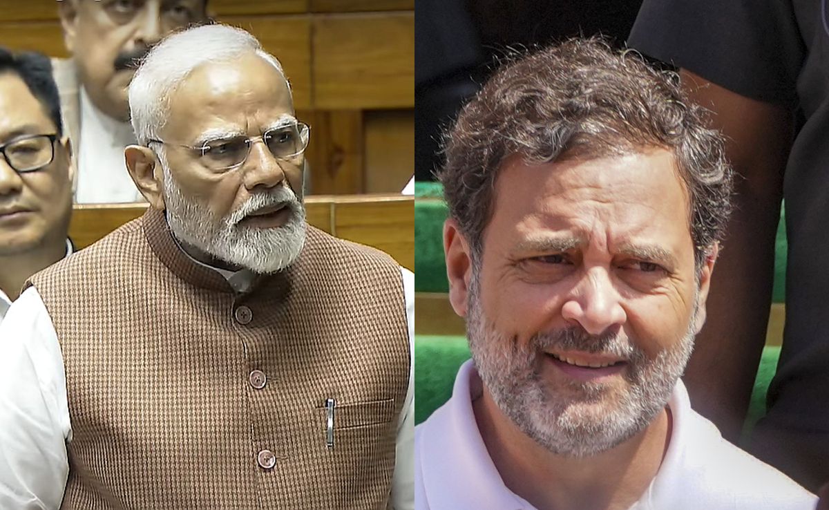 "When Will You Grow Up?" BJP Slams Rahul Gandhi Over 'Hug' Jibe At PM Modi